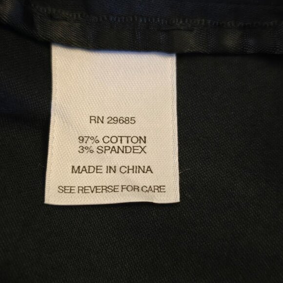 PENDLETON WOMENS CLASSIC SLEEVELESS BLACK MIDI SHEATH DRESS SIZE 16 COTTON OFFIC - Picture 9 of 10